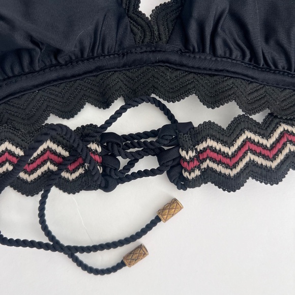 Despi Black Bikini Set | Fixed Triangle Top & Full Bottom New with Tags - Picture 8 of 10